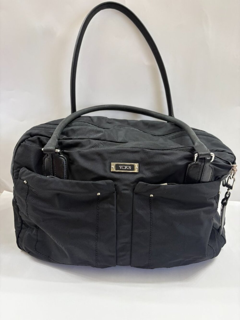 Tumi Laptop / Travel Bag - Multi-compartment - Travel Sleeve - Black/Silver - Picture 2 of 15
